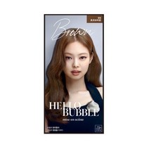 미쟝센 올뉴 헬로버블 염모제, 6N초코브라운, 8개