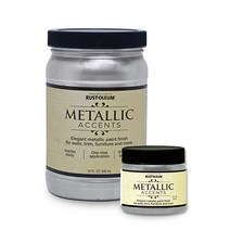 [RUST OLEUM] 금속느낌의 장식용 페인트! 메탈릭 엑센트(2oz 32oz), Scarlet Red/2oz