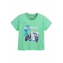 컬리수 [여름맞이 반짝반짝 깔끔한 스팽글 반팔티셔츠] 리비에라 스팽글 티셔츠 C222TSG56P