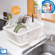 sanko 물빠짐 식기건조기/신제품/일본 완제품/색상 사이즈 다양 /일본정품, C형_(대)화이트