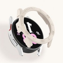 bob 갤럭시워치5 4 파스텔 타임 TPU 젤리 범퍼케이스 Galaxy atch 워치5 워치4 시계 눈금케이스 시계눈금케이스