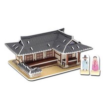 만들기 조립 모형 초가집 기와집 우드락 DIY 건물 나무모형 나무DIY조립