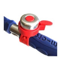 스케이트보드용품 스위스 미터높이 킥보드 리본 차임벨 조명 통용 부속품 태슬 오색테이프 액세서리, 빨간 자동차 벨