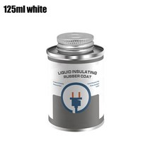 견고한 30/125ml 절연 전기 실란트 액체 테이프 페이스트 방수 자외선 차단 부식 방지 접착제, 02 White 125ml, 02 White-125ML