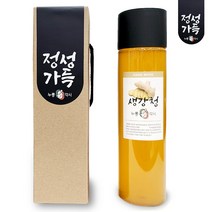 누룽각시 국산 봉동생강 생강청 원액 생강즙 수제생강청 생강차 선물세트 500ml