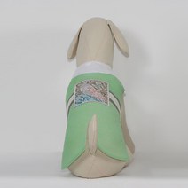 금동이 펫 GM005 연두공작패치 강아지 고양이 애견 한복, 2XL(XXL)