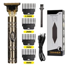 왈 바리깡 슈퍼 테이퍼 메탈 실버 왈클리퍼 프로 바버 전기 헤어 커팅 머신 충전식 헤어 클리퍼 면도기 트리머 이발사 전문 수염 트리머, 불