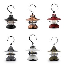 베어본즈랜턴 베어본즈 미니 에디슨 랜턴 아웃도어 캠핌용품 LED전구 빈티지 인테리어소품 감성랜턴 캠핑랜턴 충전식랜턴, 1개, 올리브 드랩 + 워런티카드(보증서)