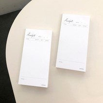[바보사랑] 심플 영수증 메모패드
