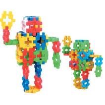 베스트 사각블록 (대) 50pcs 5세블럭 키즈블록 유아교구 유아블럭놀이 유아블록 블럭
