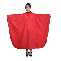 헤어 커팅 케이프 블랙 프로 살롱 미용 가운 이발사 케이프 스타일링 도구, 빨간색