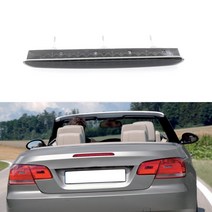 고급 BMW 3 시리즈 E93 컨버터블용 세 번째 브레이크 라이트 레드 후면 하이 마운트 테일 스톱 안개 램프 액세서리 2007-2013