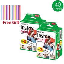 후지 필름 인스탁스 미니 필름 옵션 포토 프레임 11 9 Instant 70 90 필름, 40매 미니 화이트