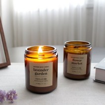 THS 더허브샵 우든윅 소이캔들 식물성왁스 나무심지, 200g, 아카시아모링가