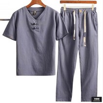 가바바 남성 빅사이즈 트레이닝복세트 5XL까지 가볍고 무난하지 데일리 여름 트레이닝복세트 G46744