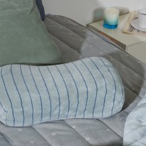 [JAJU/자주] 보들보들 따뜻한 밍크 극세사 메모리폼 베개_민트