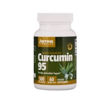 Jarrow Formulas 자로우 강황 울금 커큐민95 500mg 60베지캡슐, 60캡슐, 1팩