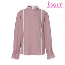 [숲] 프릴넥 로맨틱 블라우스(SUBLSQ0)