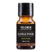 Yelewen 100% 퓨어 샌들우드 에센셜 오일 30ml, 1개