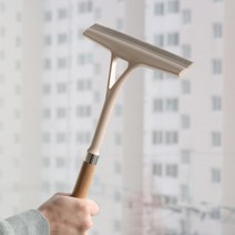 우드 유리닦이 유리창닦이 스퀴지 물기 제거기 핸드 스퀴즈 청소 고급, 아스키 우드 유리닦이