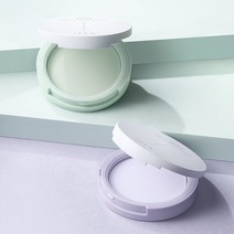 [교차] 입큰 컬러코렉팅 블러 팩트 2종 7.5g 택2, 2호 아시안그린, 1호 아시안라벤더