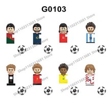 레고 호환 나노 테크닉 밀리터리 블럭 브릭 축구 및 농구 올 스포츠 스타 모델 브릭 시리즈 캐릭터 미니 액, 02 No box