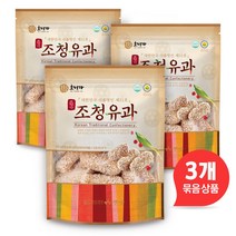 호정가 조청유과 (3개 묶음 총600g) / 전통한과 과자, 1개