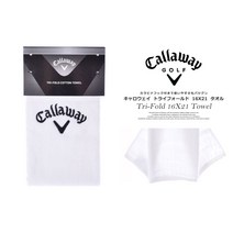 골프타월 캘러웨이 Callaway 타올 골프용 트라이폴드 16X21 USA 직수입 일본직배