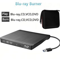 cd롬 리더기 씨디룸 DVD 플레이어 ODD 외부 광학 드라이브 usb 3.0 bd rom 블루레이 버너 4k 3d 블루레이 데스크탑노트북용 cdvcddvd 라이터 146