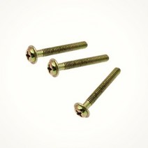 둥근머리 볼트 직결피스 십자 나사 4x16 색 x210개입, 단품