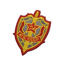 저스트업 CCCP 전술 사기 배지 자수 KGB 휘장 천 패치 가방 스티커 의류 DIY, [02] 2r