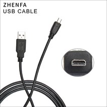 Zhenfa-USB 케이블 니콘 카메라 쿨픽스 S9050 P100 P6000 D3300 D5000 D7100 용, 한개옵션0