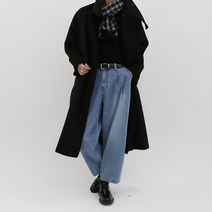 울롱코트 남자 핏좋은 하이넥 코트