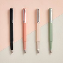 모나미 153 네오만년필 EF : 만년필 1EA + 컨버터 1EA + 블랙 잉크 카트리지 2EA, Classic beige