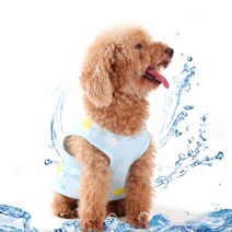 강아지 쿨 조끼 반려견 애견 중형견 대형견 쿨링 나시 쿨티, 쿠팡 6-애견쿨조끼-핑크XL