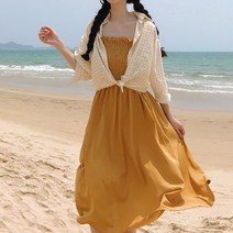 코지 여자 여름 파스텔톤 바캉스룩 깔끔 체크 남방
