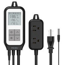 wifi iot 온습도계 무선 습도계 자동 와이파이 소켓 물고기 탱크 온도 조절기 챔버, US Plug, 미국 플러그