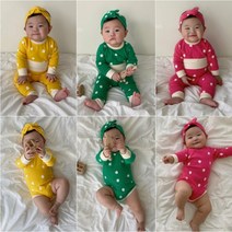 봄 베이비 신호등3종슈트 돌전 돌후 신생아옷 둥이룩 아기선물