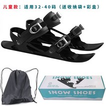숏스키 장비 얇은 스키에이트 인라인 인라인스키 신발 스키 스키플레이트 보드 에이트, 02, 39cm