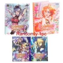 여신 이야기 참신 카드 160 피스 홀더 앨범 책 로드 목록 놀이, 1pc randomly