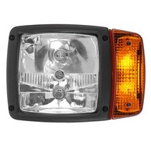 트랙터 트레일러 헤드 라이트 24V 방향 지시등 굴삭기용 범용 작업등 JCB 텔레핸들러 로더 지게차, 01 Left, 01 Left