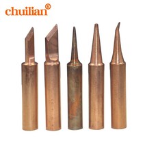 5개/몫 900M-T 구리 철 팁 접 HAKKO SAIKE ATTEN AOYUE KADA YIHUA 납땜 재 작업 스테이션, 한개옵션0