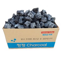 청정참숯 커피비장탄 사이즈 M(중) / S(소) 3KG/10KG 바베큐캠핑숯, 커피비장탄M_10kg