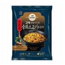 CJ더마켓 탕비실 업소용 식당용 PC방 탑티어 고메 중화소고기볶음밥 간편식 컵밥 국밥 냉동밥 솥밥 점심 도시락 420G, 46개