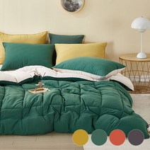 [어울림] 비비드 카스테라 옥수수솜 워싱 차렵이불 SS