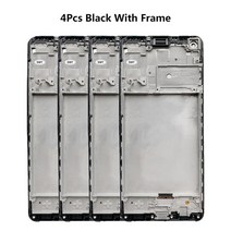 방충망틀 방충망보수 방충망설치 삼성 갤럭시 디스플레이 터치 스크린 디지타이저 용 프레임 포함 슈퍼, 08 4Pcs With Frame