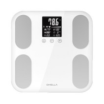 오엘라 인바디 체지방 체중계 OH-BS03, 화이트, 화이트