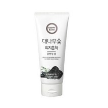 해피바스 대나무숯 피지흡착 클렌징폼 200g 피지블랙헤드케어 개운한 클렌징폼, 1개