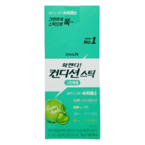 컨디션 스틱 숙취해소제 그린애플 18g, 180ml, 4개