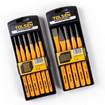 툴쎈 핀펀치세트 (5P/6P) 공펀치 환펀치 구멍펀치 벨트 가죽 펀칭기 구멍뚫기, 핀펀치세트(6P) NO.25090